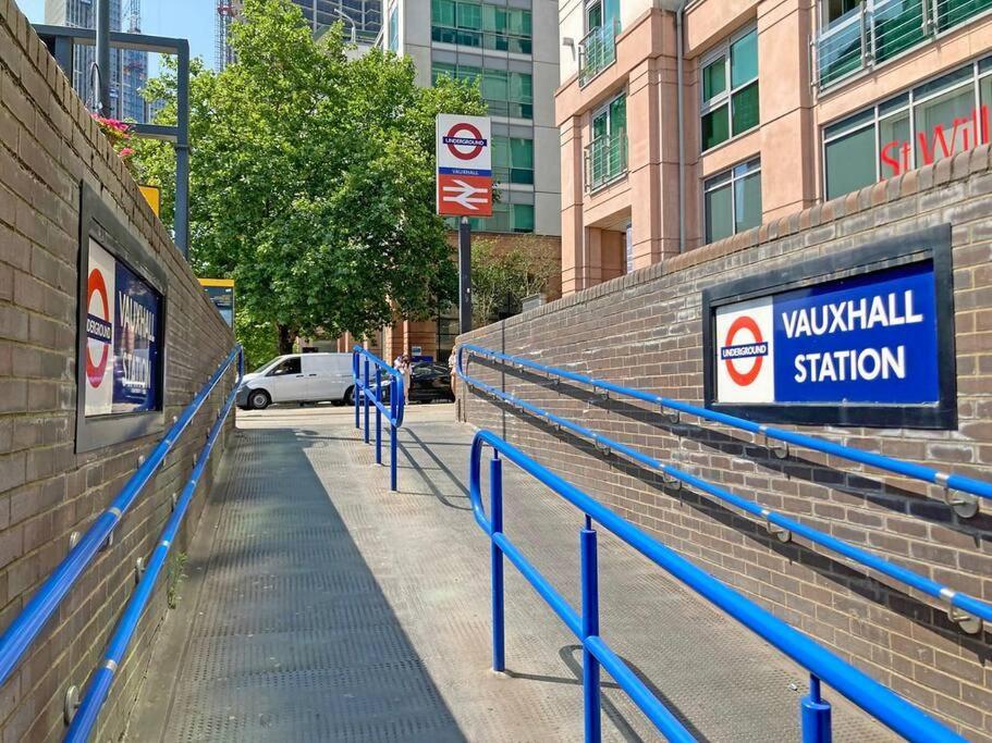 New Central 1Br Wstunning View, 5 Min Vauxhall St لندن المظهر الخارجي الصورة